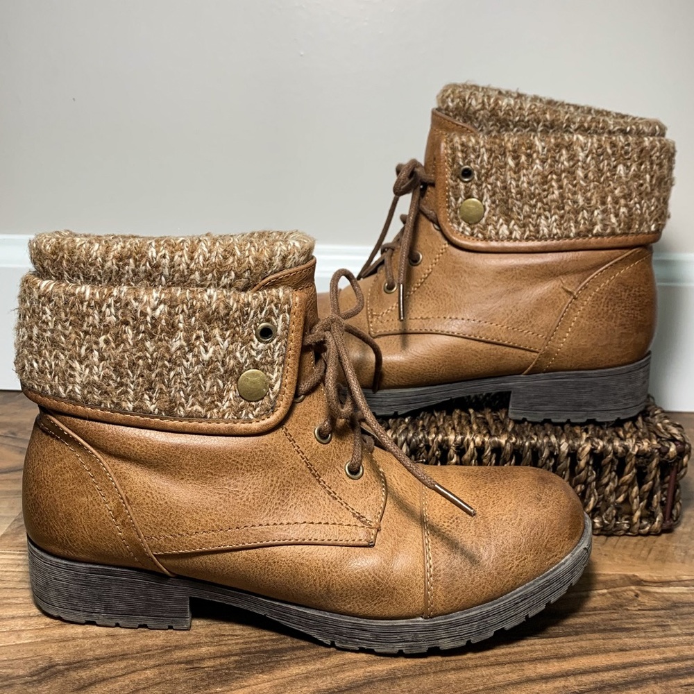 ID Required Lace Up Boots